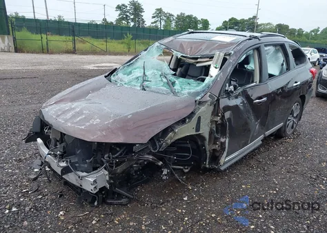 2020 Nissan Pathfinder Platinum 4Wd из США, поврежденный, VIN 5N1DR2DM8LC635952